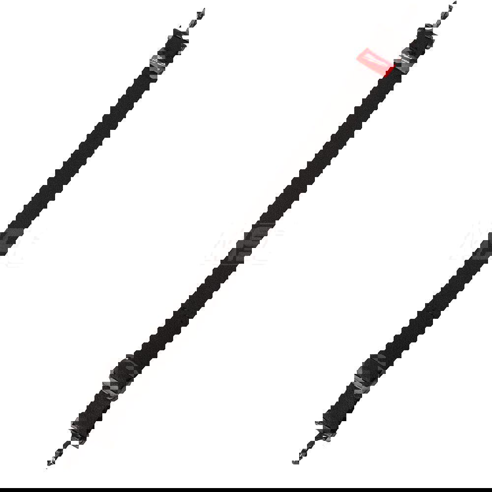 Hard Hat Chin Strap: Polyester, Black, Use with Milwaukee Tool Hard Hat